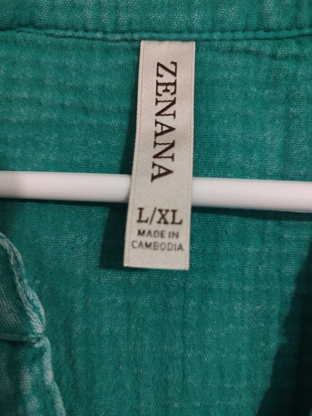 Zenana Cotton Gauze top - Picture 8 of 8